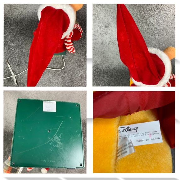 Disney Its A Small World 23” Winnie the Pooh Animated Figurine Vintage 1996 - Picture 15 of 17